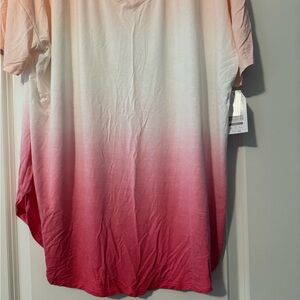 Time and Tru Blush Pink Tee